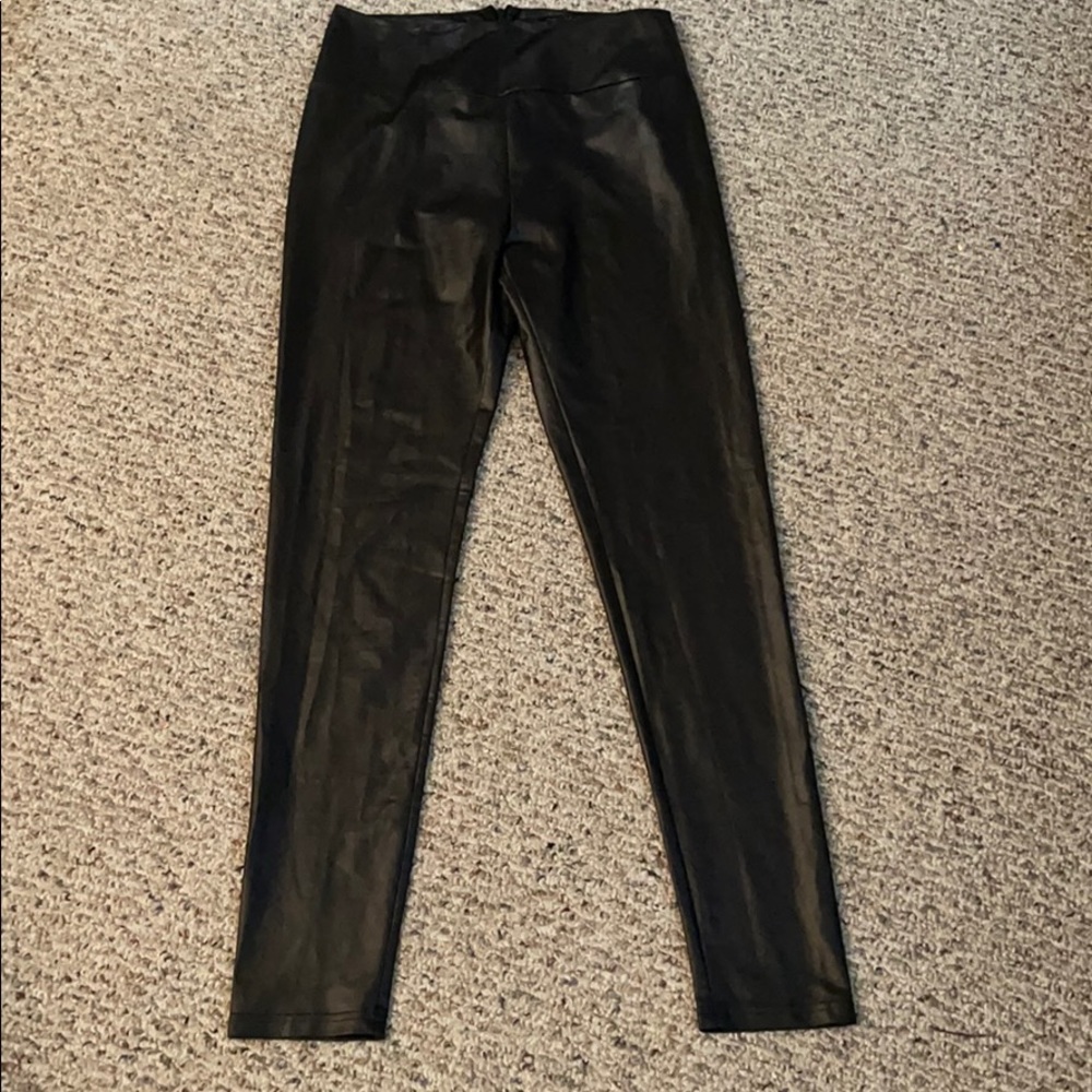 Faux Leather Pants